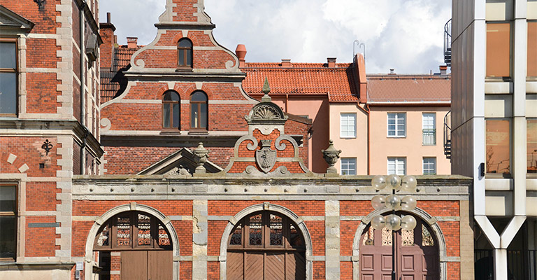 Robotnicze domki w Landskrony