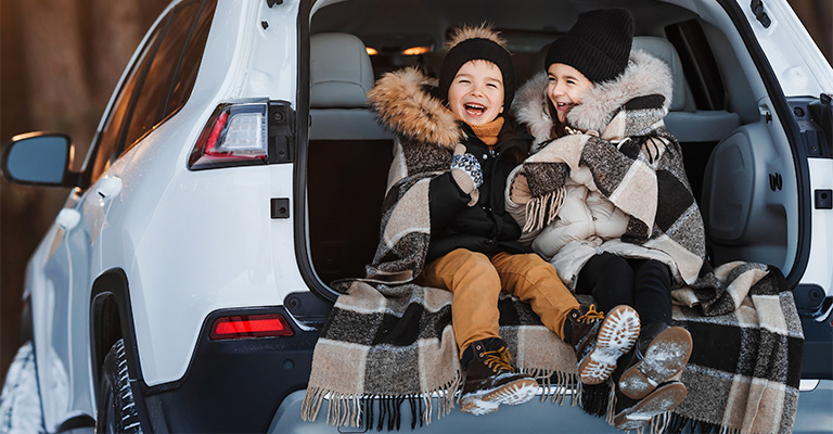 Dzieci w samochodzie