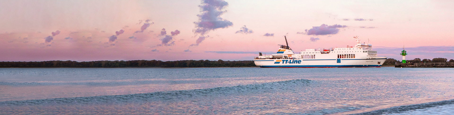 Timetable-Klaipėda-Rostock-TT-Line-ferry-Nils-Holgersson-at-see-sundown