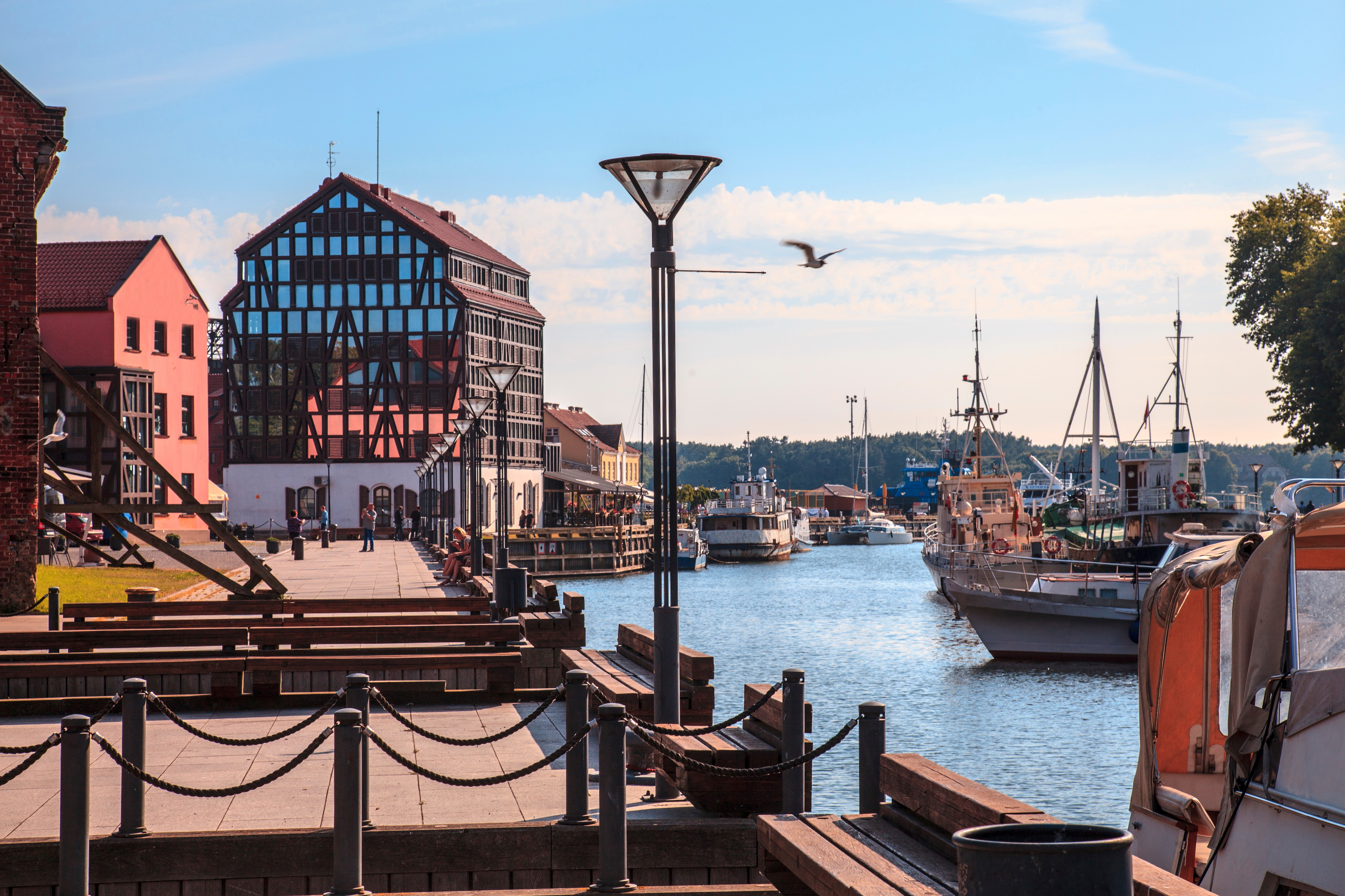 Hamnen i Klaipeda