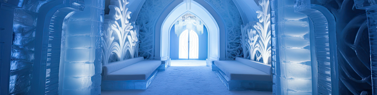 Jukkasjärvi - odkryj piękno hotelu lodowego w Szwecji