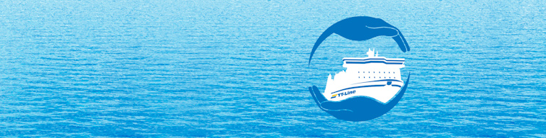 Ocean with Ferryicon