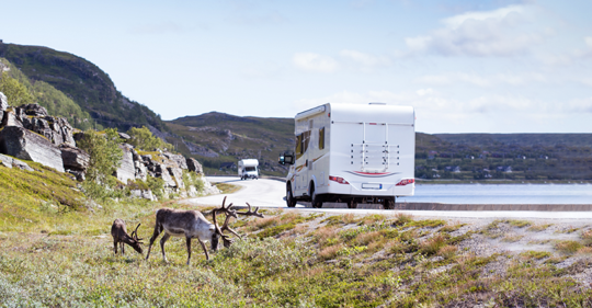 Camping in Schweden