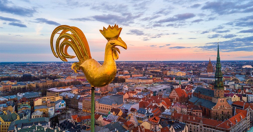 City view of Riga