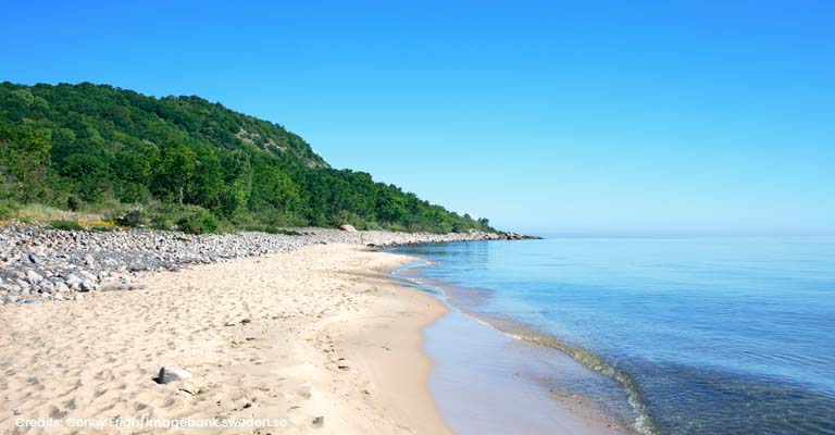 Strand im Nationalpark