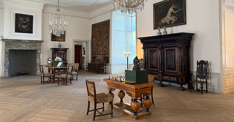 Kronborg - wnętrza zamku Hamleta