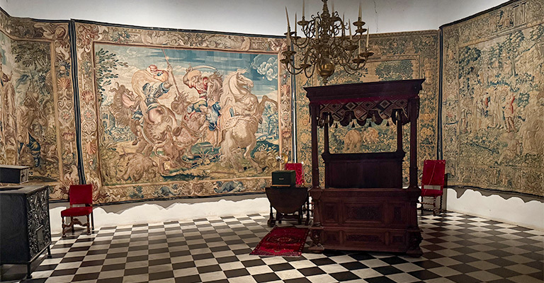 Kronborg - sypialnia króla