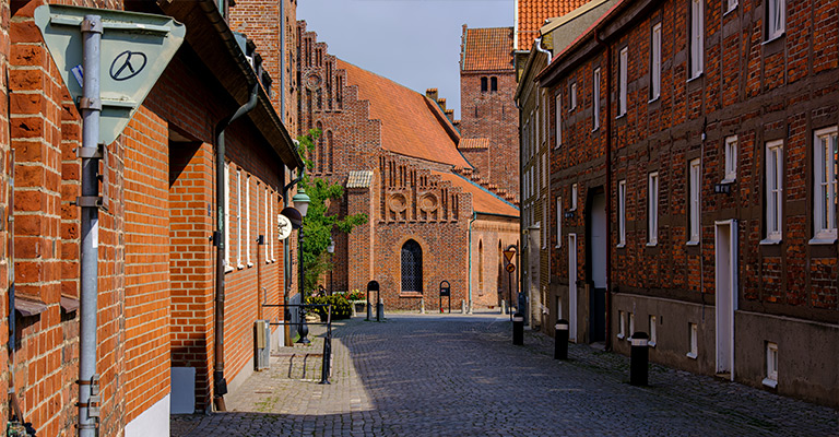 uliczka w Ystad