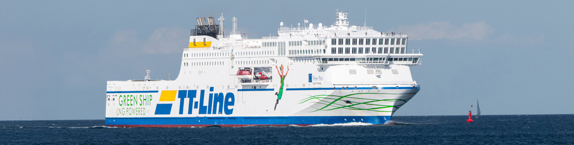 Паром TT-Line в открытом море