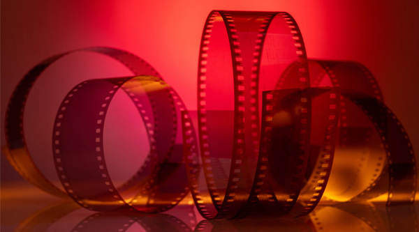Rotes Filmband