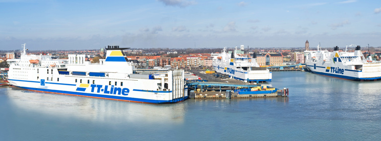 TT-Line in the Port of Trelleborg