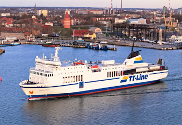 TT-Line Route Rostock-Klaipeda
