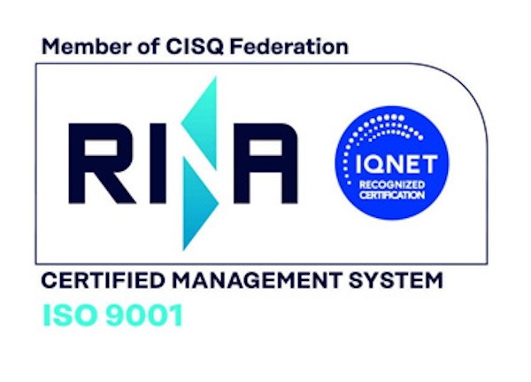 RINA ISO 9001 Certificate