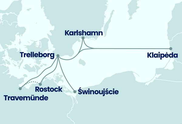 Naujas maršrutas: Klaipėda - Karlshamnas