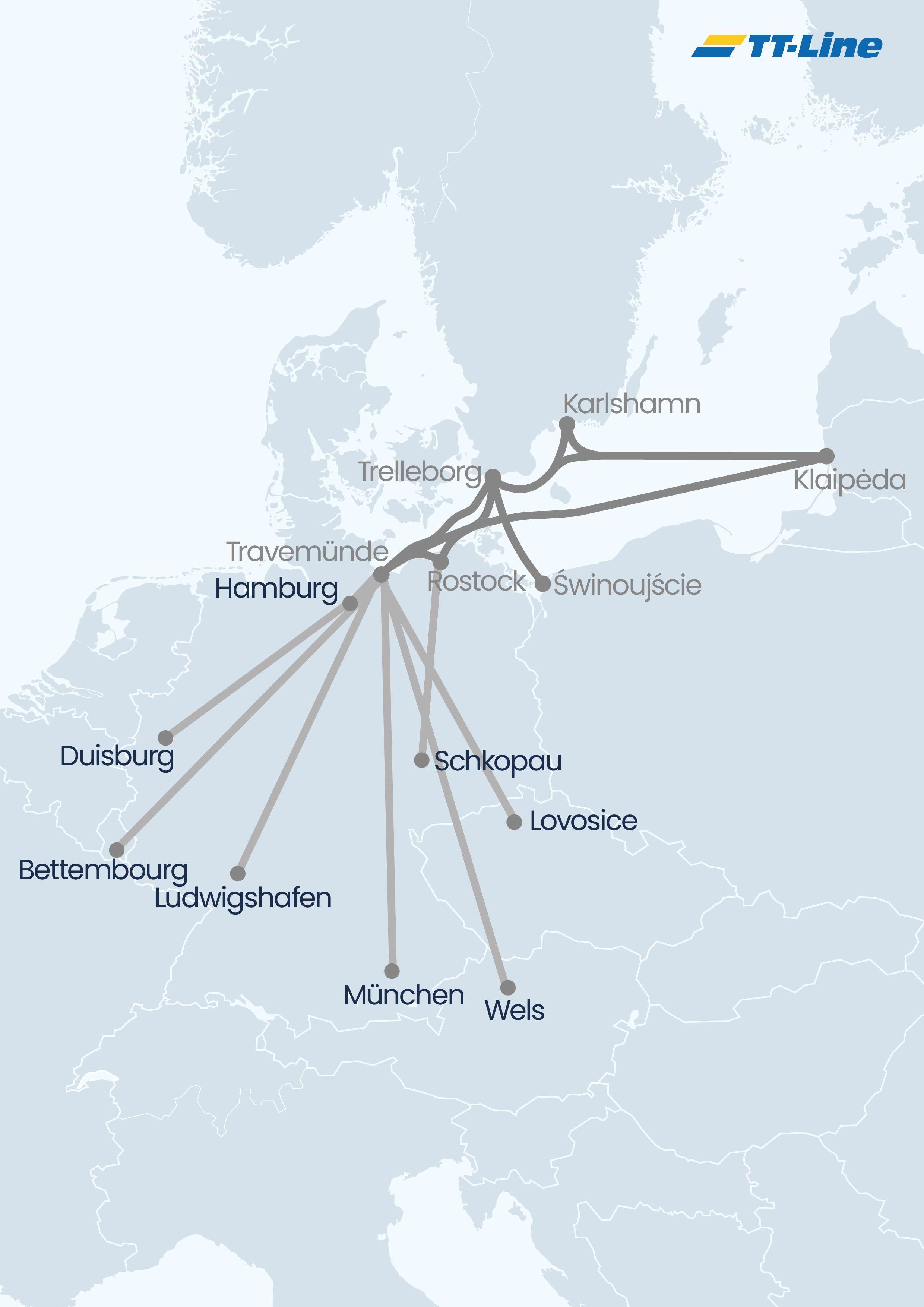 Intermodal Network Central Europe