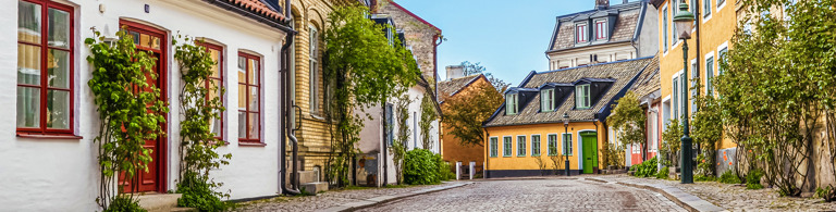 Gasse in Lund