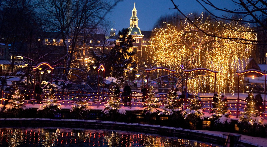 Tivoli Weihnachtsmarkt Kopenhagen