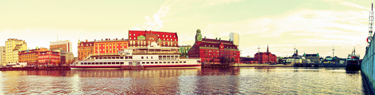 Malmö Gebäude am Hafen