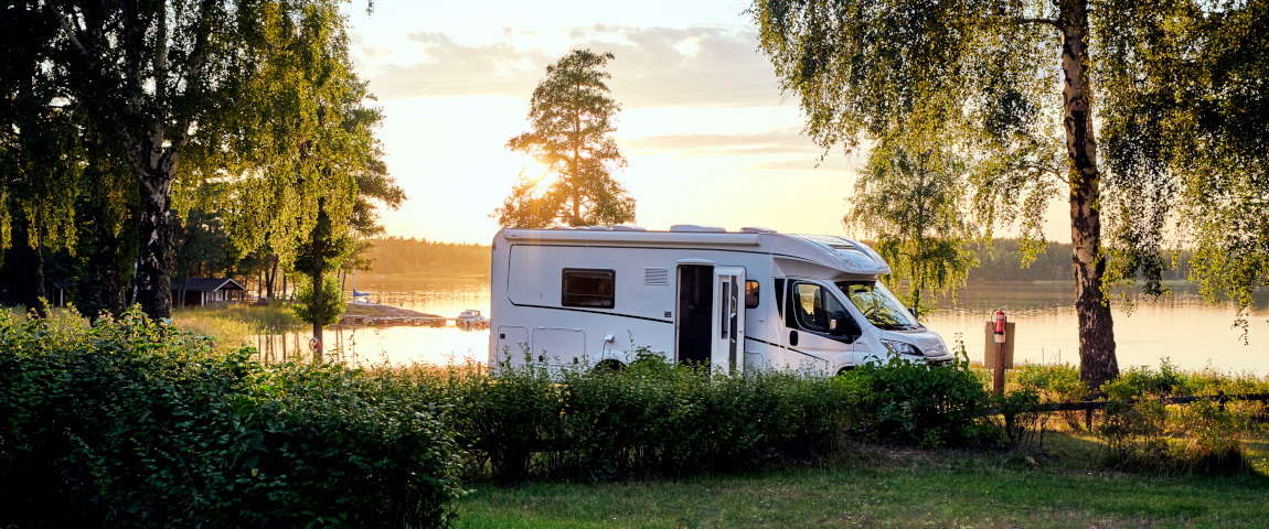 Camping in Schweden