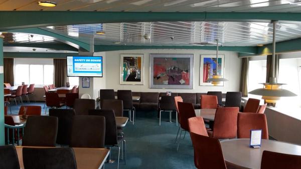 TT-Line ferry Lounge Huckleberry Finn