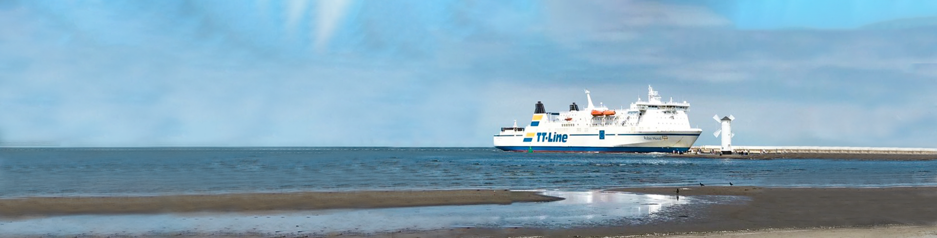 Dienstregeling-Świnoujście-Trelleborg-TT-Line-veerboot-Robin-Hood-vuurtoren
