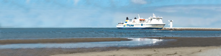 Geschikt-voor-zeereizen-TT-Line-Ferry Nils Holgersson op zee