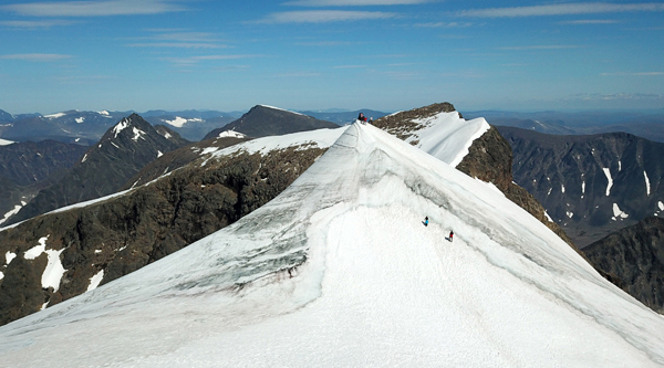 Kebnekaise Berg in Kiruna