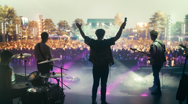 Rock Festival Bühne