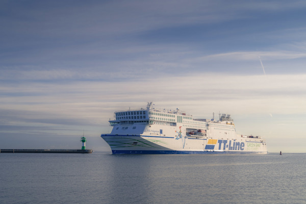Nils Holgersson Einfahrt Travemünde
