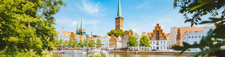 Travemünde på sommaren